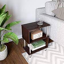 Our bedroom drawers range also includes some beautiful mirrored bedside tables. Buy Bestier Side Table 3 Tier S Shaped Small Nightstand Bedside Table End Table With Storage Shelves For Bedroom Sofa Table Coffee Table Modern Design Easy Assemble And Sturdy Online In Indonesia B07v4h8vy8