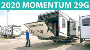 Check spelling or type a new query. 2020 Momentum G Class 29g Travel Trailer Toy Hauler By Grand Design Rv Youtube