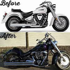 Transformationtuesday This 2001 Yamaha Xv1600as Roadstar Midnightstar Has Gone Through Quite The Transformation With All Of T Yamaha Softail Motorcycle