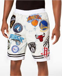 Toronto raptors white basketball just don shorts. Unk Cotton Nba Patches Shorts In White For Men Lyst
