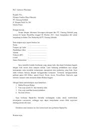 Contoh Surat Lamaran Pekerjaan Suzuya Yahoo Image Search Results Kerja Surat Tulisan