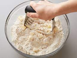 How to cut shortening into flour step 1. How To Cut In Butter Land O Lakes