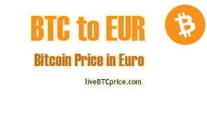 Bitcoins can be sent to someone across the world as easily as one can pass cash across the counter. Live Btc To Eur 41 173 14 Bitcoin Price To Euro Live Updated Prices