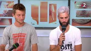 #what a weird #i love him #roland garros 2015 #2015 #atp 2015 #do not. Photos Roland Garros Benoit Paire L Ex De Shy M Adopte Un Nouveau Look Il Passe Au Blond Platine Gala
