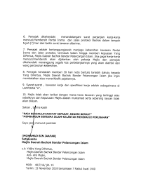 Aug 15, 2019 · kumpulan contoh surat tawaran kerja swasta pdf terlengkap 2019. Tawaran Majlis Daerah Bachok Bandar Pelancongan Islam Facebook