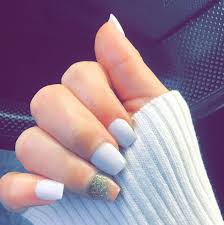 They will also enhance your natural beauty, give your nails acrylic nails are one of the most popular ways of getting your nails done these days. White Matte Short Coffin Nails Nail And Manicure Trends