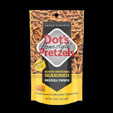 Today dot's homestyle pretzels employs 70 people across the country, mainly in velva, north dakota, but also at the two plants in kansas and arizona. Dot S 16 Oz Honey Mustard Pretzels 97811 Blain S Farm Fleet