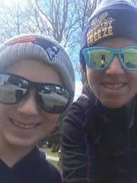 Horseback riding in the woods