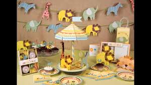 Create the perfect baby shower decorations to make your party the best one yet. Jungle Themed Baby Shower Decorations Ideas Decoratorist 49891