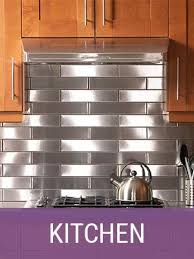 This causes the area around it to appear larger than it actually is. Handcrafted Stainless Steel Backsplash Tiles Made In Usa