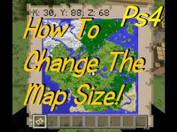Minecraft how can i choose the zoom level for my map arqade. Minecraft Ps4 How To Change The Map Size Side By Side Comparison Youtube