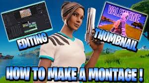 Entièrement en ligne, donc aucun • faire des montages photo avec notre outil d'édition facile à utiliser est le moyen le plus simple d'obtenir des résultats époustouflants. How To Make A Professional Fortnite Montage Clipping Editing Thumbnail Upload Etc Youtube