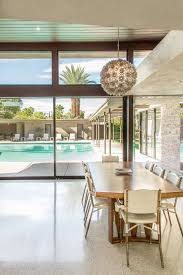 Inside Sinatra S Twin Palms Estate Palm Springs Style Mid Century Modern House Contemporary Home Decor Palm Springs Architecture