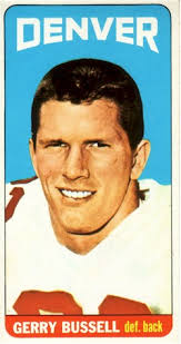 1965 Topps Broncos Cards