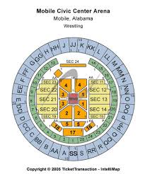 Mobile Civic Center Arena Tickets And Mobile Civic Center