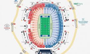 Gillette Stadium Section Online Charts Collection