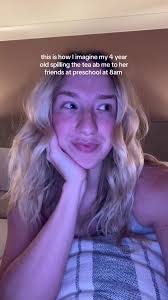 My Daughter Telling Her Preschool Teacher All of Our Business