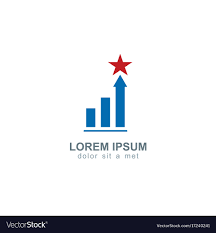 Business Finance Chart Star Company Logo