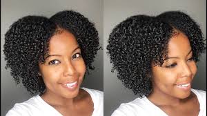 Work shampoo with tips of fingers into scalp lifting dirt. How To Quick Defined Wash N Go On Natural Hair Youtube