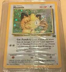 Maybe you would like to learn more about one of these? Meowth 10 Wotc Black Star Holo Promo Pokemon Card For Sale Online Ebay