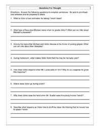 Students will read a story or article and then be asked to answer questions about what they have just read. Seventh Grade By Gary Soto Lesson Plans Worksheets Answers Powerpoints Seventh Grade Language Arts Worksheets Worksheets