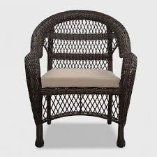 Sheridan Wicker Patio Club Chair Brown Threshold Target Patio Furniture For Sale Wicker Rocking Chair Outdoor Wicker Chairs