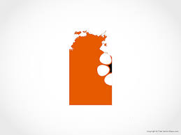 It looks like we don't have any background information on this flag yet. Vector Map Of The Northern Territory Flag Free Vector Maps