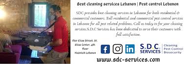 Sdc Provides Best Cleaning Services In Lebanon For Both Residential Commercial Customers Full Residen Pest Control Services Better Cleaning Cleaning Service