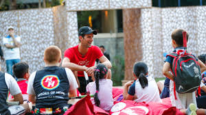 Australian open 2021 highlights : Djokovic Joins Inquisitive Kids On Court Dubai Duty Free Tennis Championships