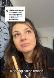 Cómo reproceder las calico stripes