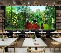 22,000+ vectors, stock photos & psd files. Custom 3d Photo Wallpaper Room Mural Rousseau S Jungle Painting Photo Room Sofa Tv Background Wall Non Woven Sticker Wallpaper Wallpapers Aliexpress