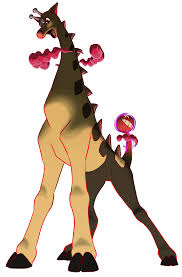 However, the rear head doesn't need to sleep, so it can keep watch over its surroundings 24 hours a day. Girafarig Pokemon Drawn By Abbystabby Danbooru