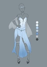 Kiaras Outfit Maybe Fantasy Dress Fashion Design Drawings Anime Dress The base i use for female adoptables; kiaras outfit maybe fantasy dress
