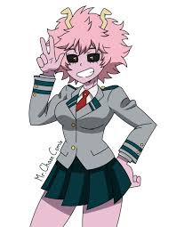 Training to become a pro hero. Mina Ashido Hero My Hero Academia My Hero Academia Memes