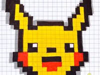 Pixel Art Noctali Facile In 2020 Pixel Art Art Pokemon