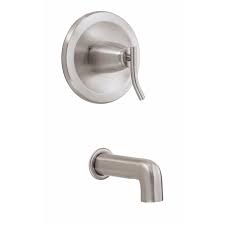Brushed nickel bathtub faucets wall mount. Danze D500654bnt Pressure Balanced Wall Mounted Bathtub Faucet Package