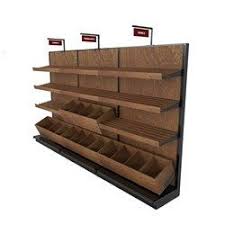 Bakery wall shelving 1 item(s) products. Bakery Display Rack Shown With Gondola Shelving And Bread Bins Bread Display Store Shelves Design Display Shelves