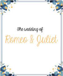 Design + decor wedding 101 honeymoons blogger brides stationery + invitations engagements + proposals fitness + health love + relationships. Romeo And Juliet Wedding Worksheets Teaching Resources Tpt