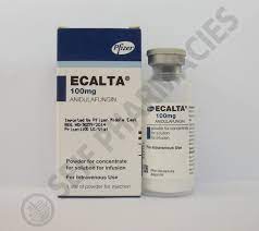 Ecalta vial 100 mg es un medicamento que es de uso hospitalario y cuyo formato es un polvo y disolvente para concentrado para solución para perfusión que se aplica mediante vía intravenosa. Ecalta 100 Mg I V 1 Vial 30 Ml ØµÙŠØ¯Ù„ÙŠØ© Ø³ÙŠÙ Ø§ÙˆÙ† Ù„Ø§ÙŠÙ† Ø§Ø·Ù„Ø¨ Ø¯ÙˆØ§Ø¡