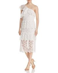 Joie Belisa One Shoulder Lace Dress Short White Dress Bridal Shower Engagement Party Rehearsal Dinner Elopement Weddi Dresses Womens Dresses Short Lace Dress