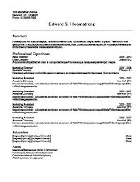 Free microsoft word resume templates are available to download. Basic Resume Templates Hloom