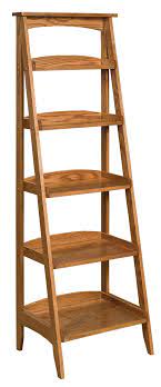 Shop solid unfinished wood bookcases and finished hardwood bookcases shop unfinished wood bookcases and bookshelves. Up To 33 Off Ladder Shelf Solid Wood Amish Furniture