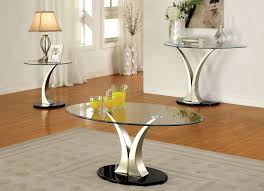 Round glass coffee table sets luxury glass top coffee table sets, source: Valo Coffee Table Cm4727 Furniture Of America Coffee Tables Coffee Table Setting 3 Piece Coffee Table Set Modern Coffee Tables