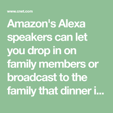 How To Use Alexa As An Intercom Alexa Speaker Alexa Amazon Alexa