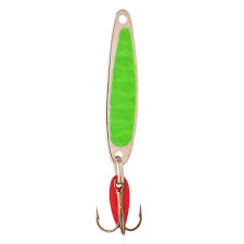 1 5 oz prism chart swedish pimple ice fishing lure