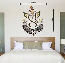 76 inches wide and 80 inches long Multicolor Ganesha Sticker Ganesh Wall Sticker Wall Art For Living And Kids Room Decor Pack Size 54x4x4 Cm Size Standard Rs 130 Piece Id 20615841455