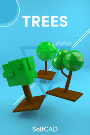 Trees Model 3d Modeling Tutorial 3d Tutorial 3d Printing
