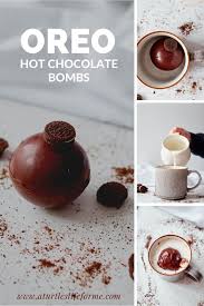 Oreo Milk Chocolate Hot Chocolate Bomb Hot Chocolate Bomb Recipe Recipe Chocolate Bomb Diy Hot Chocolate Hot Chocolate