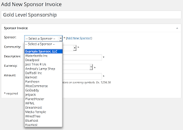 Getting started with a word invoice template is the recommended option. Creating Sponsor Invoices Make Wordpress Communities