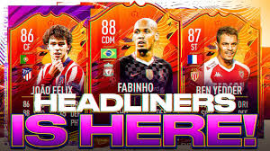 Fifa 21 drops the first team from headliners into packs. Headliners Is Here Market Expectations And Predictions Fifa 21 Ultimate Team Youtube